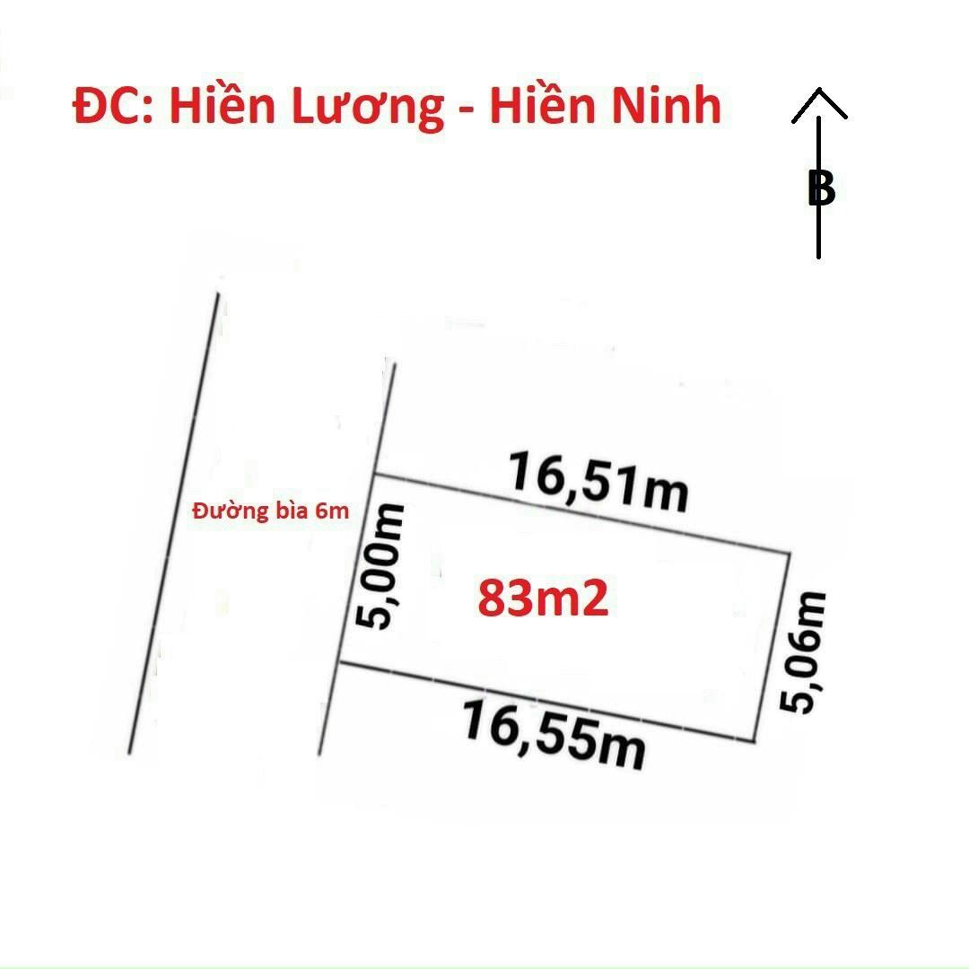 Bán siêu phẩm bìa làng hiên lương hiền ninh giá chỉ hơn 10tr BÌA ĐỒNG ĐƯỜNG RỘNG 6M THÔNG TỨ PHÍA