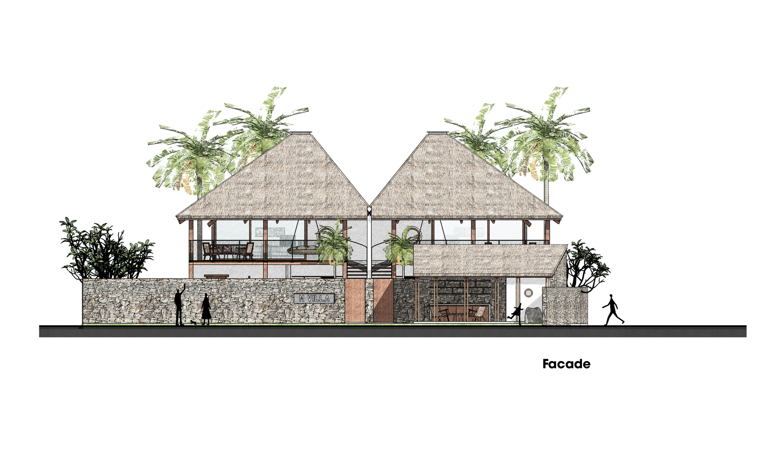 M Villa – Ngôi biệt thự "túp lều" bên bờ sông Hội An5