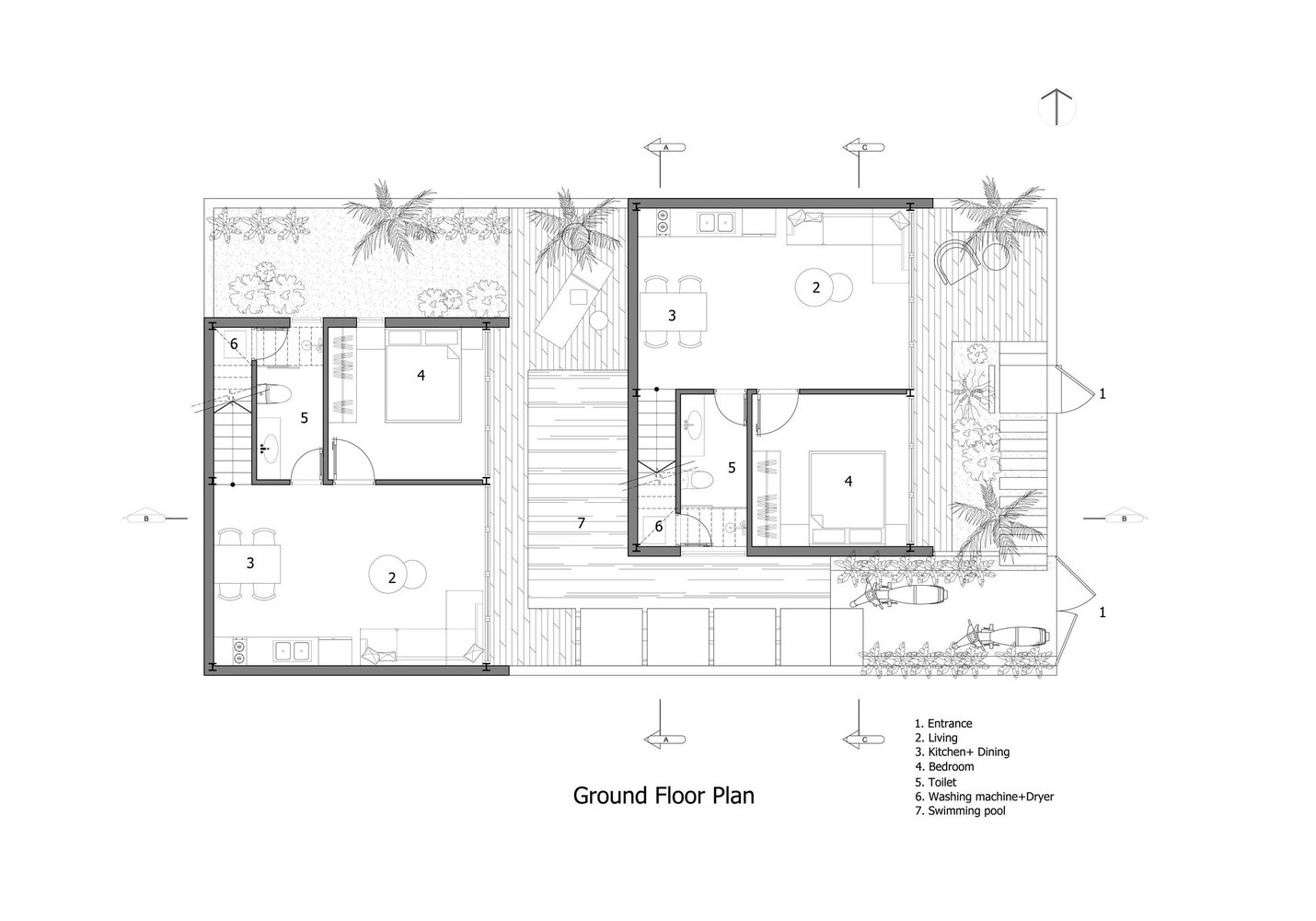 Maison Mansardee house – Ngôi nhà mang phong cách Âu dưới chân núi Sơn Trà5
