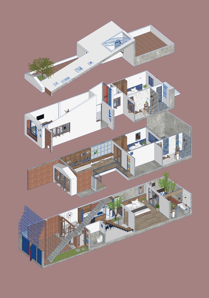 Nhà DT được thiết kế giúp không khí lưu thông như một lá phổi8