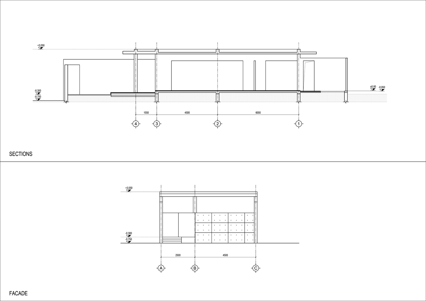 Nhà Duyên Hà - Tạo ranh giới bằng tường bê tông lạ mắt9