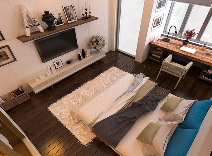 Thiết kế nhà phố 4 tầng hiện đại tại Hải Dương 5x16m5