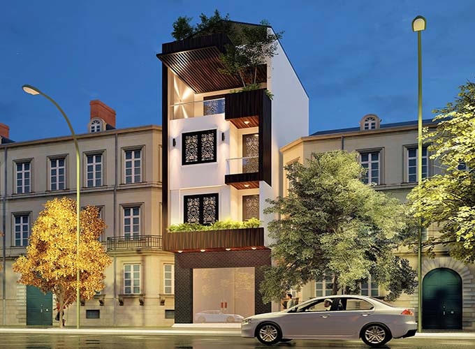 nhà phố mặt tiền 4m hải dương đẹp alohousing