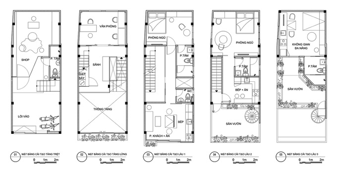 Nhà phố 5 tầng 5 chức năng14