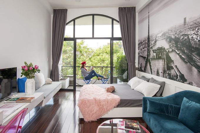 Nhà Sài Gòn lên mỗi tầng như đi du lịch nước khác4