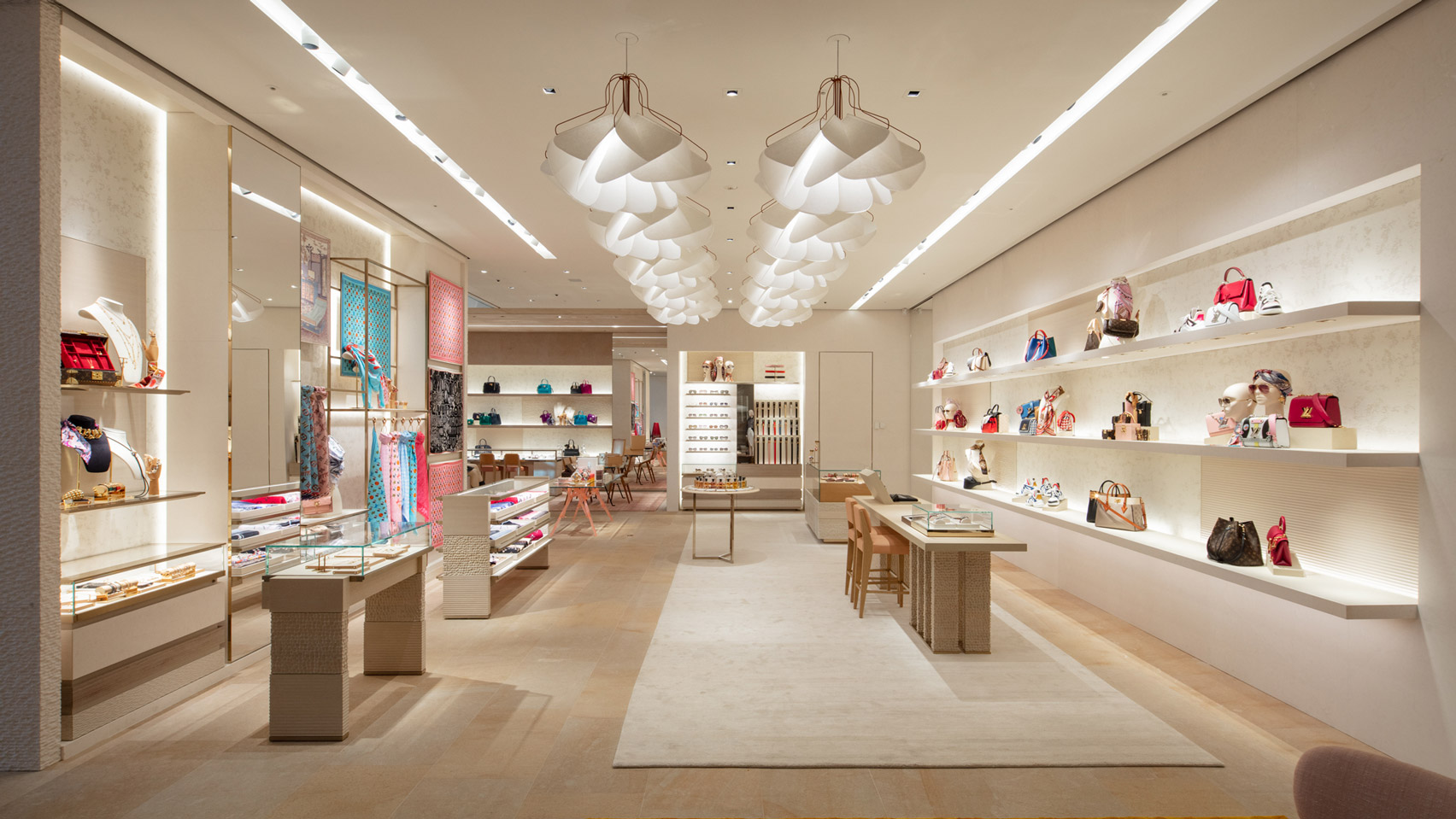 Frank Gehry đội “vương miện” cho Louis Vuitton Maison Seoul bằng cánh buồm thuỷ tinh6