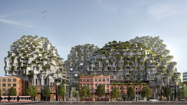 Khu phức hợp pixel "đỉnh và thung lũng" của BIG được thành phố Toronto phê duyệt1
