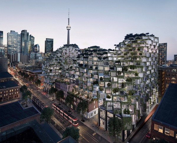 Khu phức hợp pixel "đỉnh và thung lũng" của BIG được thành phố Toronto phê duyệt3