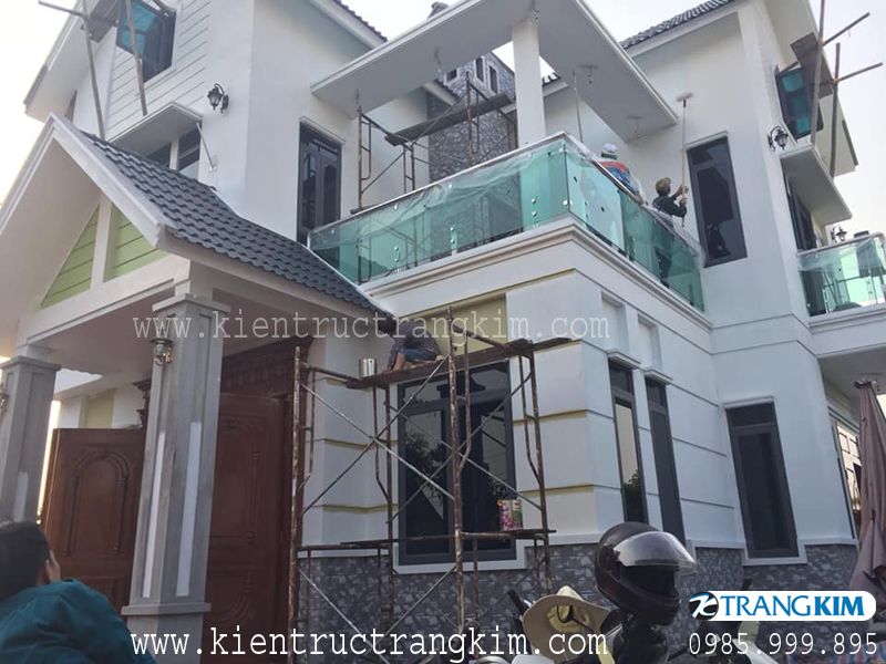Thiết kế biệt thự 2 tầng mái thái hiện đại tại Hải Dương6