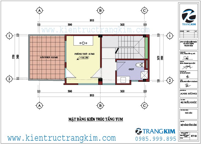 Thiết kế nhà ống hiện đại có tầng lửng6