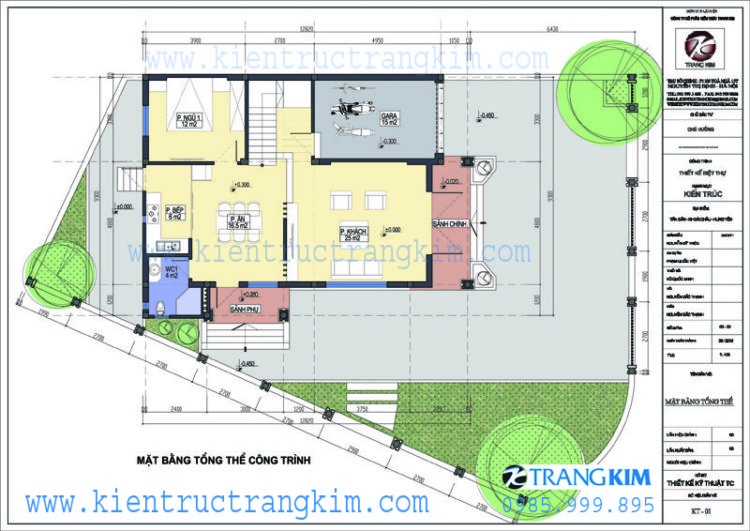Công năng sử dụng các tầng như sau 1