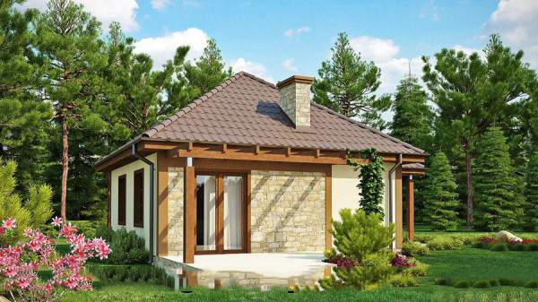 Mẫu nhà cấp 4 đẹp giá rẻ. 2