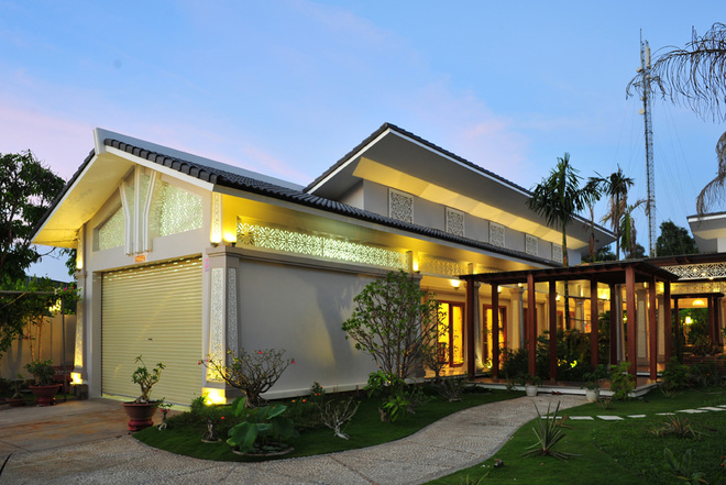 Nhà vườn đẹp phong cách miền Tây Nam Bộ đáng chọn xây1