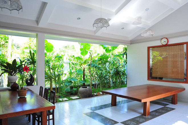Phòng ăn hiện đại - Nhà vườn đẹp4