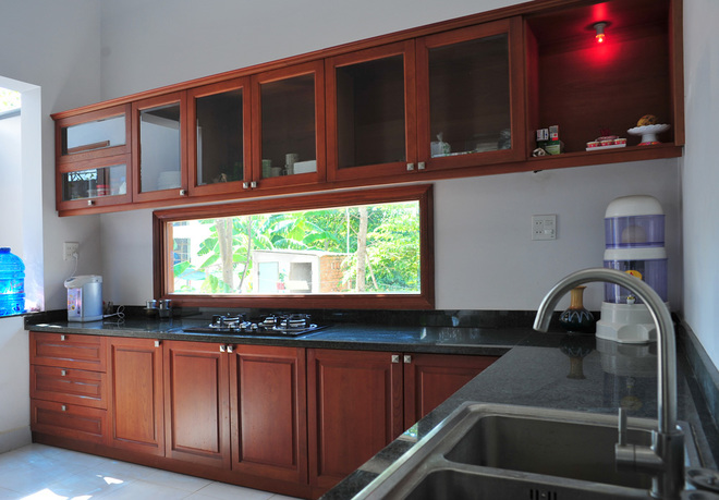 Phòng bếp đơn giản - Nhà vườn đẹp5