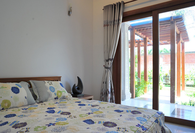 Phòng ngủ mở đầy ánh sáng - Nhà vườn đẹp6