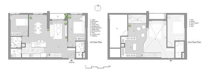Mua căn hộ 95 m2, chủ nhà được 170 m2 diện tích9