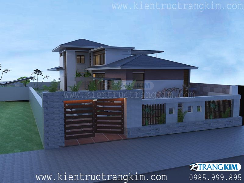 Thiết kế biệt thự nhà vườn tiện nghi, hòa hợp với thiên nhiên1