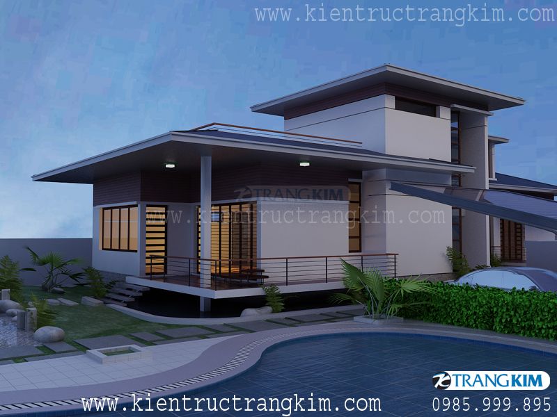 Thiết kế biệt thự nhà vườn tiện nghi, hòa hợp với thiên nhiên2