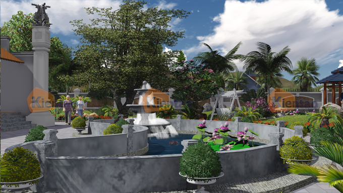 thiết kế nhà vườn 1