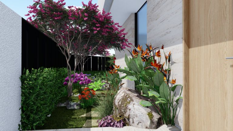 Mẫu thiết kế tiểu cảnh sân vườn biệt thự villa đẹp 3