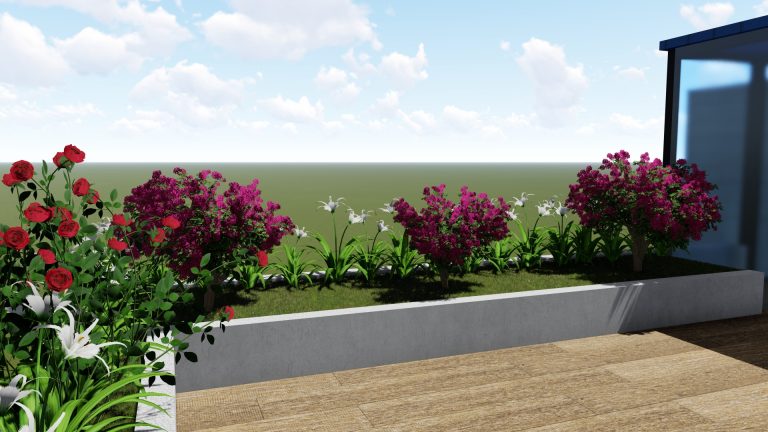 Mẫu thiết kế tiểu cảnh sân vườn biệt thự villa đẹp 6
