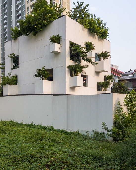 Nhà Sài Gòn trổ 10 mảnh vườn lơ lửng11