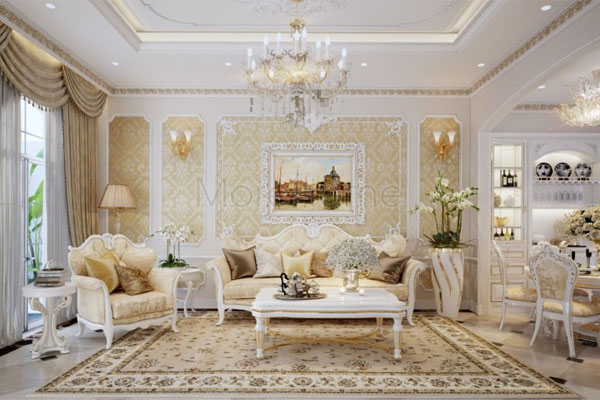 Mẫu thiết kế nội thất phòng khách chung cư mang tính thẩm mỹ cao16