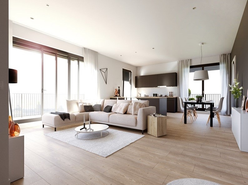 Mẫu thiết kế nội thất phòng khách chung cư mang tính thẩm mỹ cao7