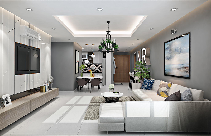 Thiết kế phòng khách đẹp P 4