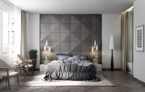 Mẫu thiết kế phòng ngủ 18m2-9