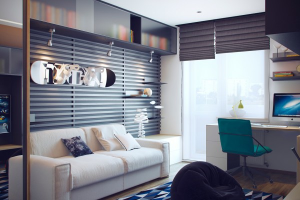 Thiết kế phòng ngủ sáng tạo cho các cậu bé thiếu niên sôi nổi32