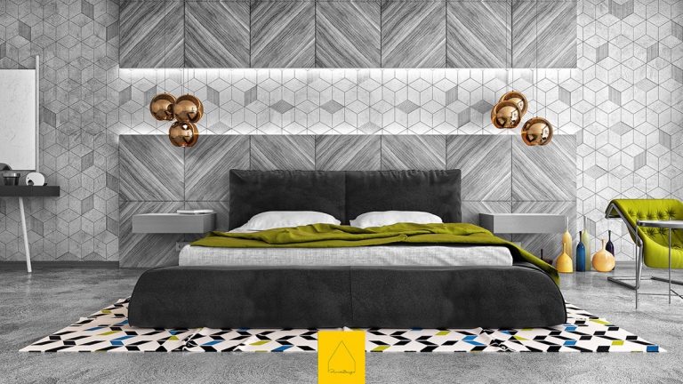 Mẫu thiết kế phòng ngủ 20m2-5