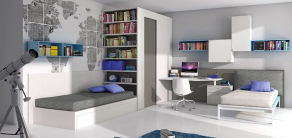 Mẫu thiết kế phòng ngủ 20m2-9