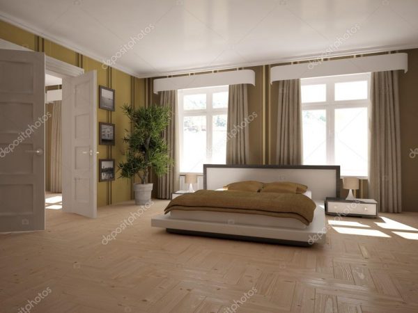 Mẫu thiết kế phòng ngủ 25m2-4