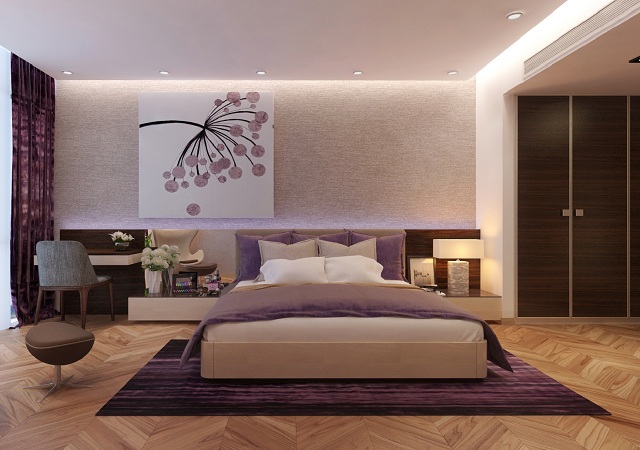 Thiết kế nội thất phòng ngủ đẹp sang trọng3