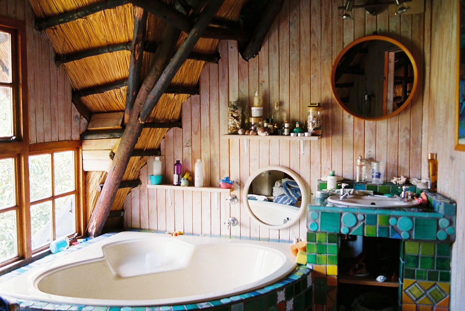 Đẹp ấn tượng với những thiết kế phòng tắm phong cách Bohemian13