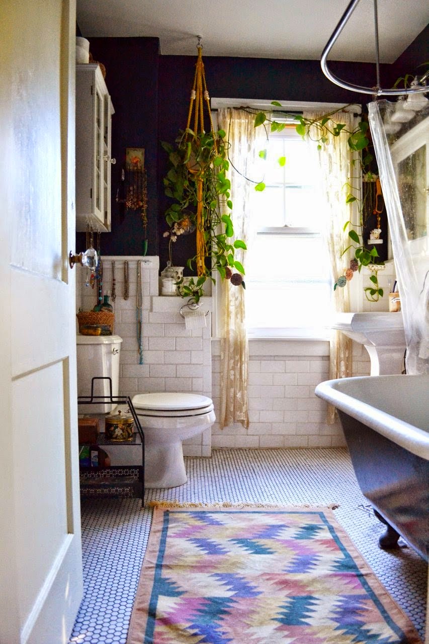 Đẹp ấn tượng với những thiết kế phòng tắm phong cách Bohemian14