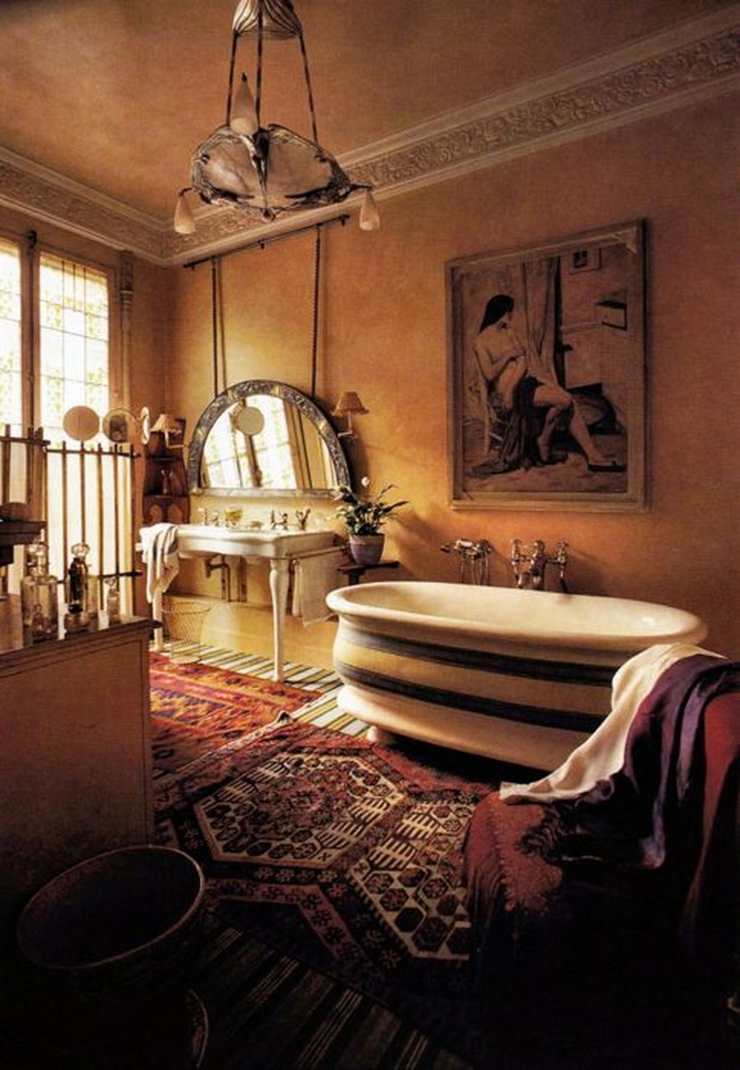 Đẹp ấn tượng với những thiết kế phòng tắm phong cách Bohemian15