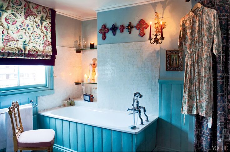 Đẹp ấn tượng với những thiết kế phòng tắm phong cách Bohemian20