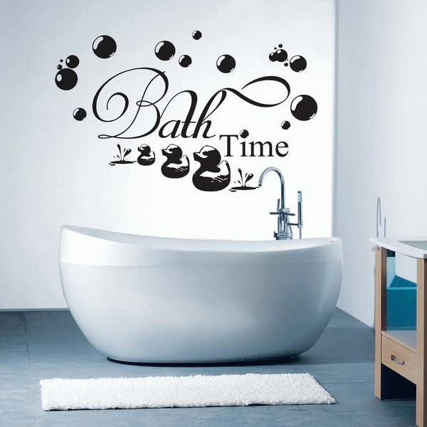Sáng tạo tường phòng tắm đáng yêu bằng trang trí đồ họa về sinh vật biển7