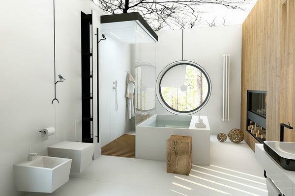 Ý tưởng thiết kế phòng tắm đẹp từ Alohousing13