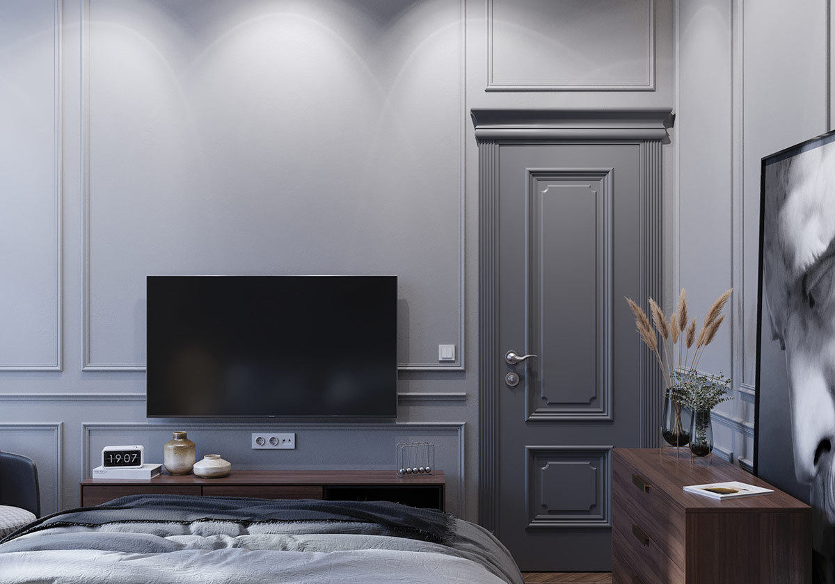 Căn hộ với nội thất tân cổ điển ấn tượng11
