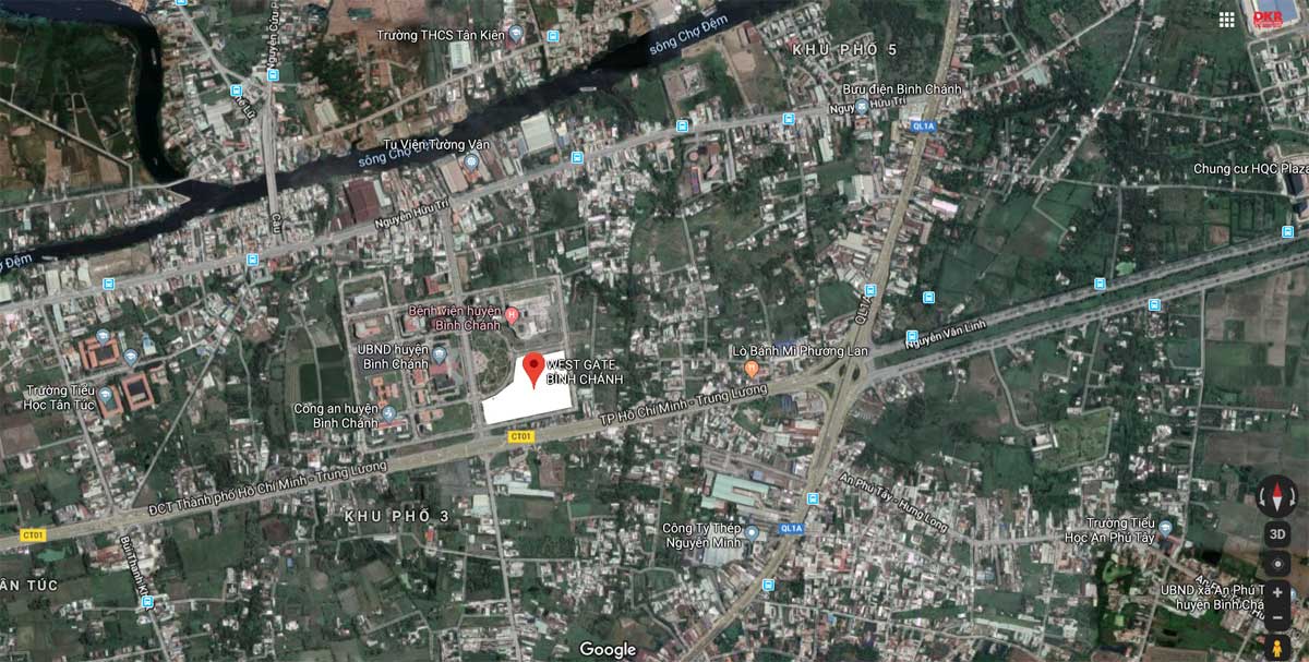 UBND TP.HCM vừa công nhận Công ty TNHH Western City làm chủ đầu tư dự án Khu trung tâm thương mại dịch vụ và nhà ở tại thị trấn Tân Túc, huyện Bình Chánh.