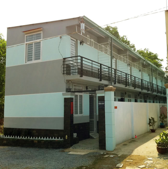 Dãy nhà trọ sạch sẽ, yên tĩnh. Nguồn: gialai24h.net
