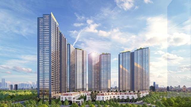 Phối cảnh Sunshine City - một dự án nổi bật tại khu Tây Hồ Tây