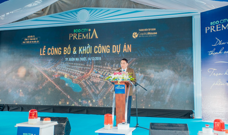 Capital House khởi công khu đô thị EcoCity Premia tại Buôn Ma Thuột