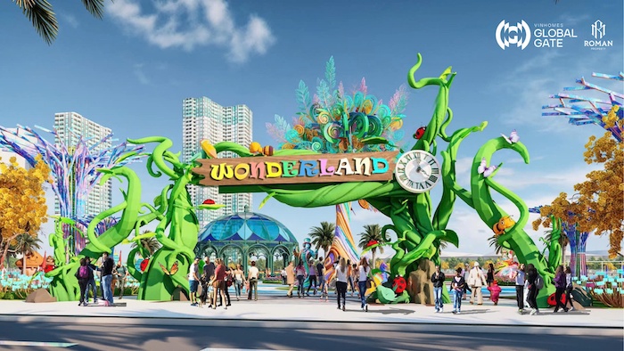 Công viên xứ sở thần tiên Wonderland Vinhomes Cổ Loa
